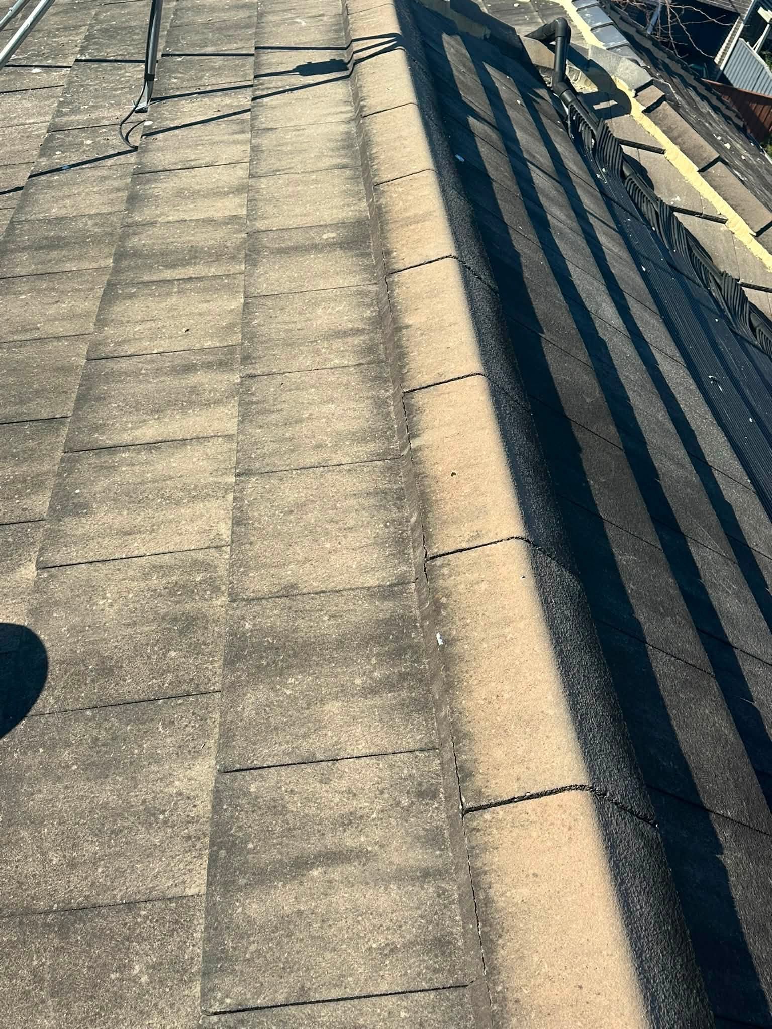 On-site roof restoration in progress — Penrith region